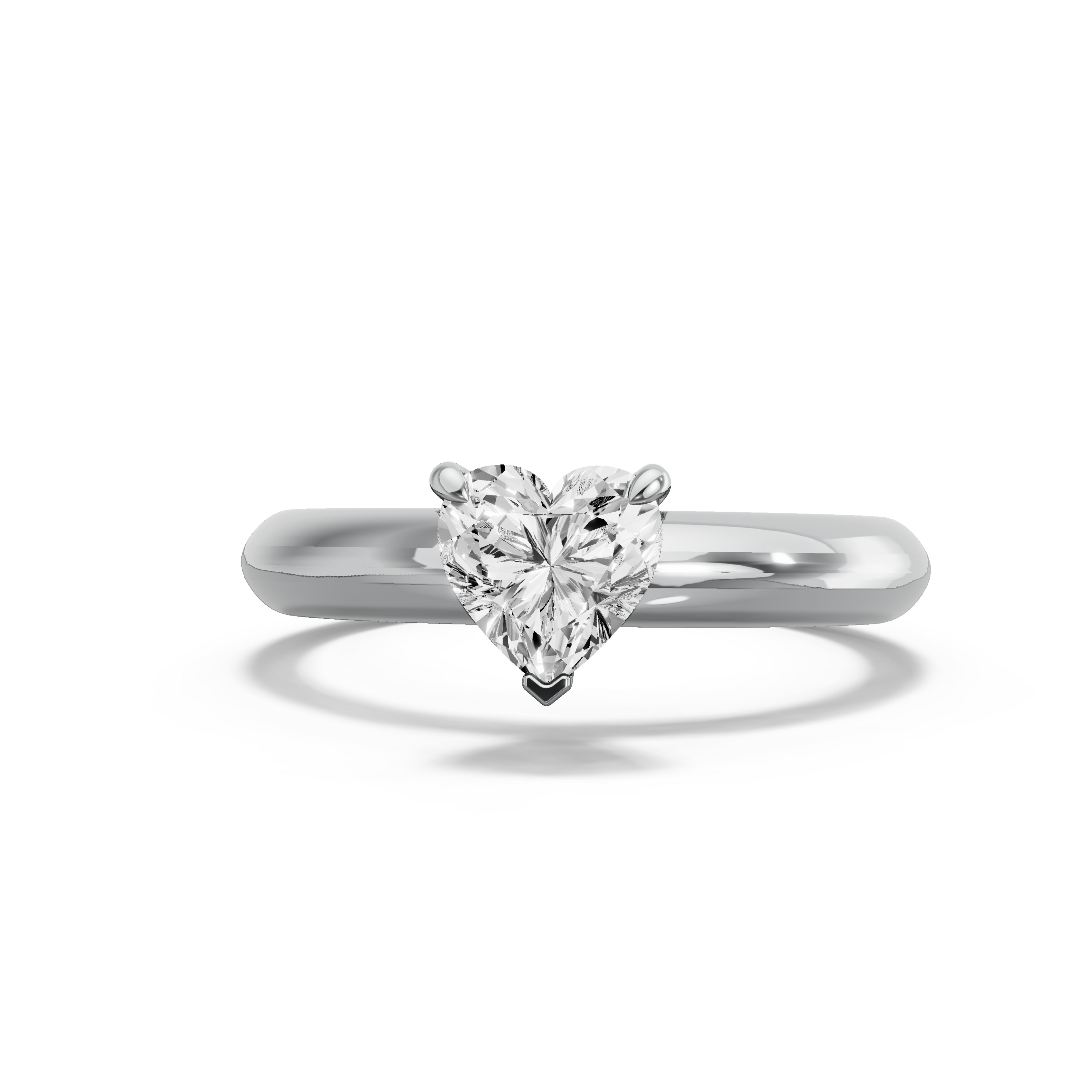 Image for heart-four-prong-ring-with-knife-edge-solitaire-band-in-18k-white-gold