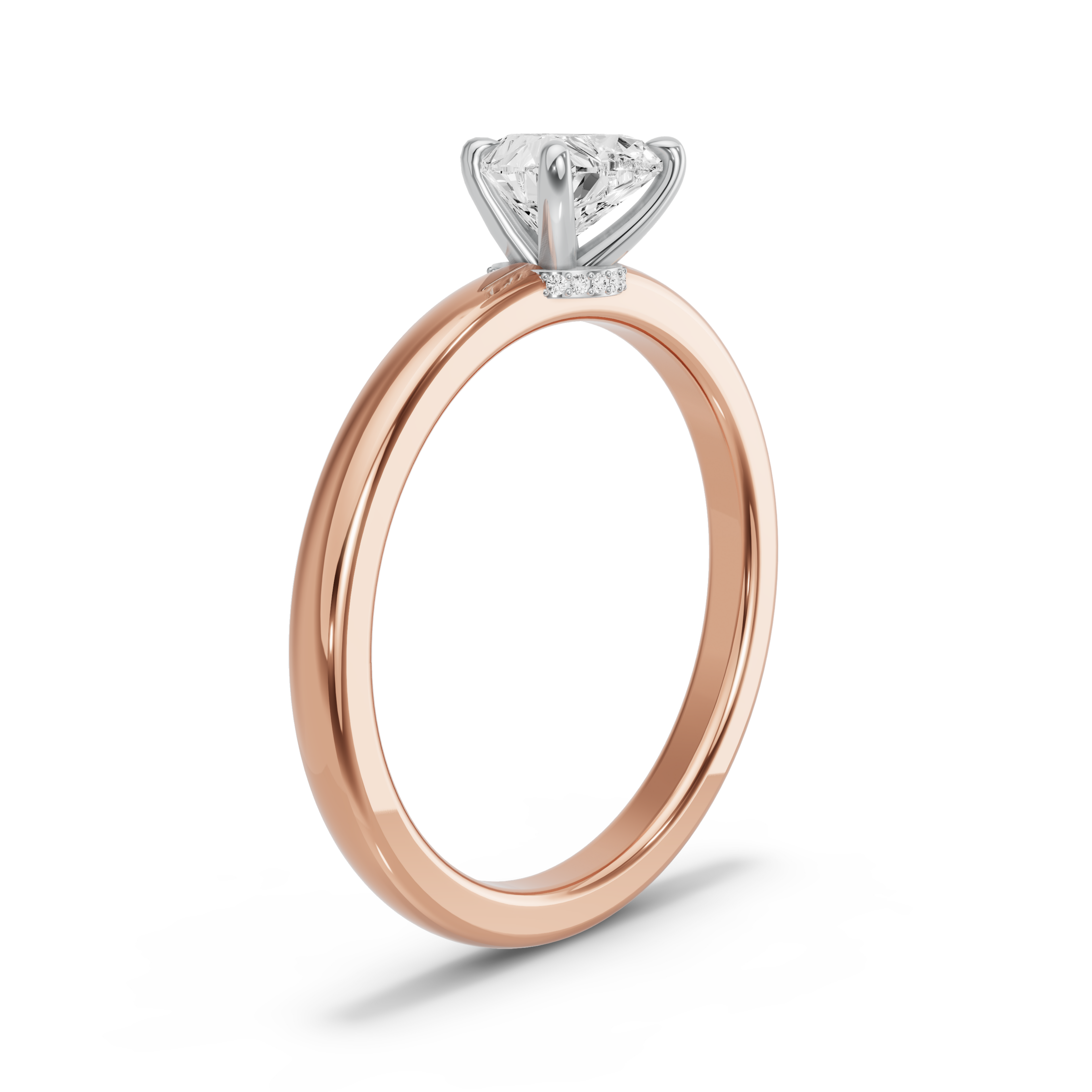 Image for heart-hidden-halo-ring-with-solitaire-band-in-14k-two-tone-rose-gold