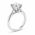 White Gold Cathedral Ring