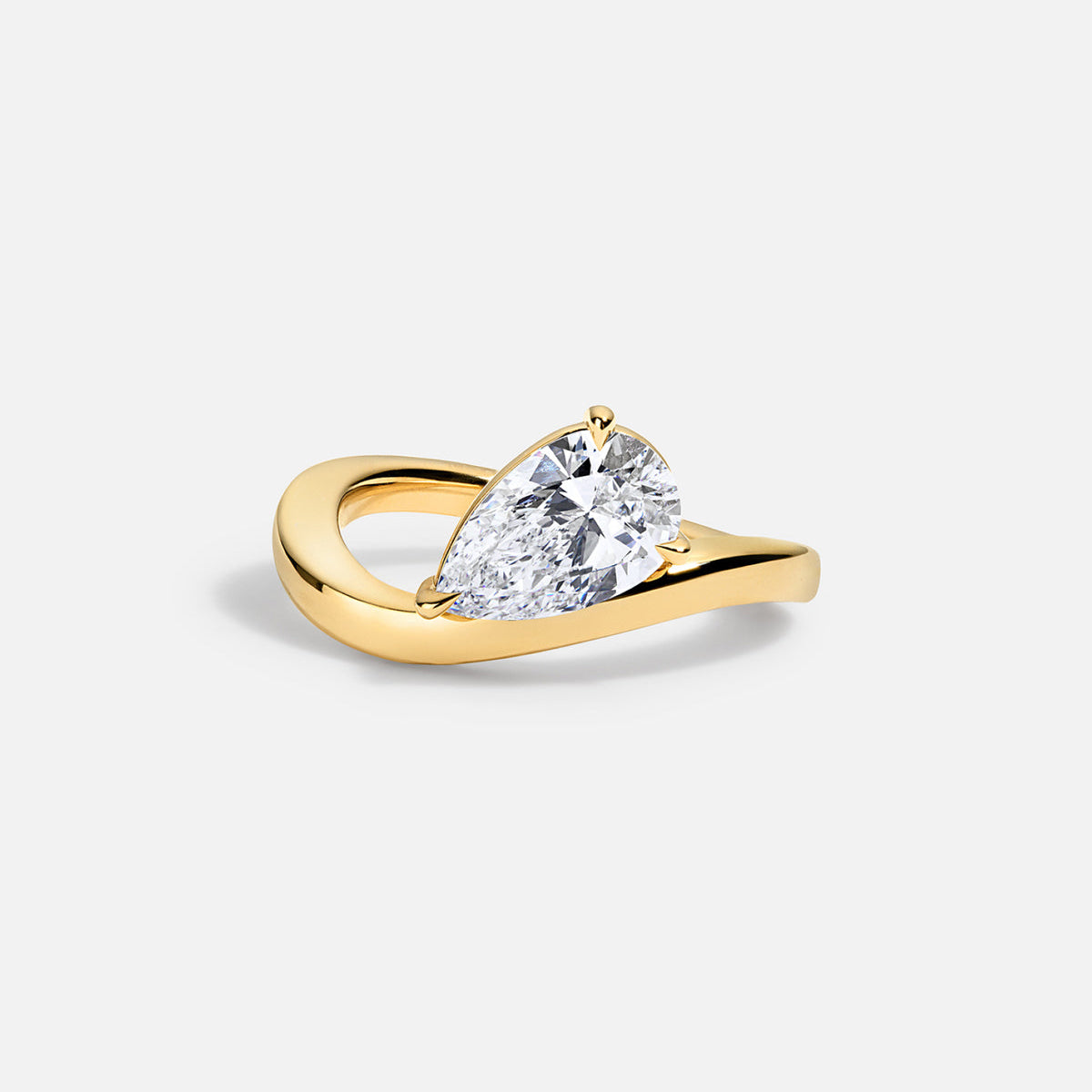 2.00ct D VVS Lab Grown Diamond Engagement Ring | IGI Certified | 18K Gold | custom order for Zach Boerchers (discount code :- SAVE300$ )