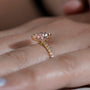 Premium IGI certified pear pink diamond jewelry