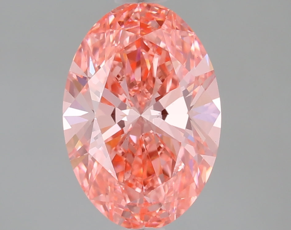 Oval 1.60ct Fancy Vivid  Pink VS1