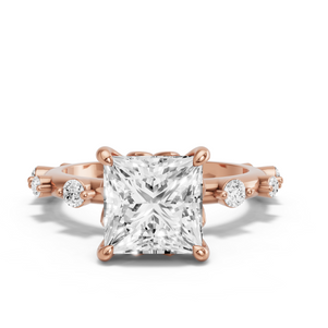 Image for Princess Lotus Basket Ring with Floating Station band