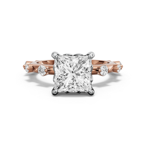 Image for Princess Lotus Basket Ring with Floating Station band
