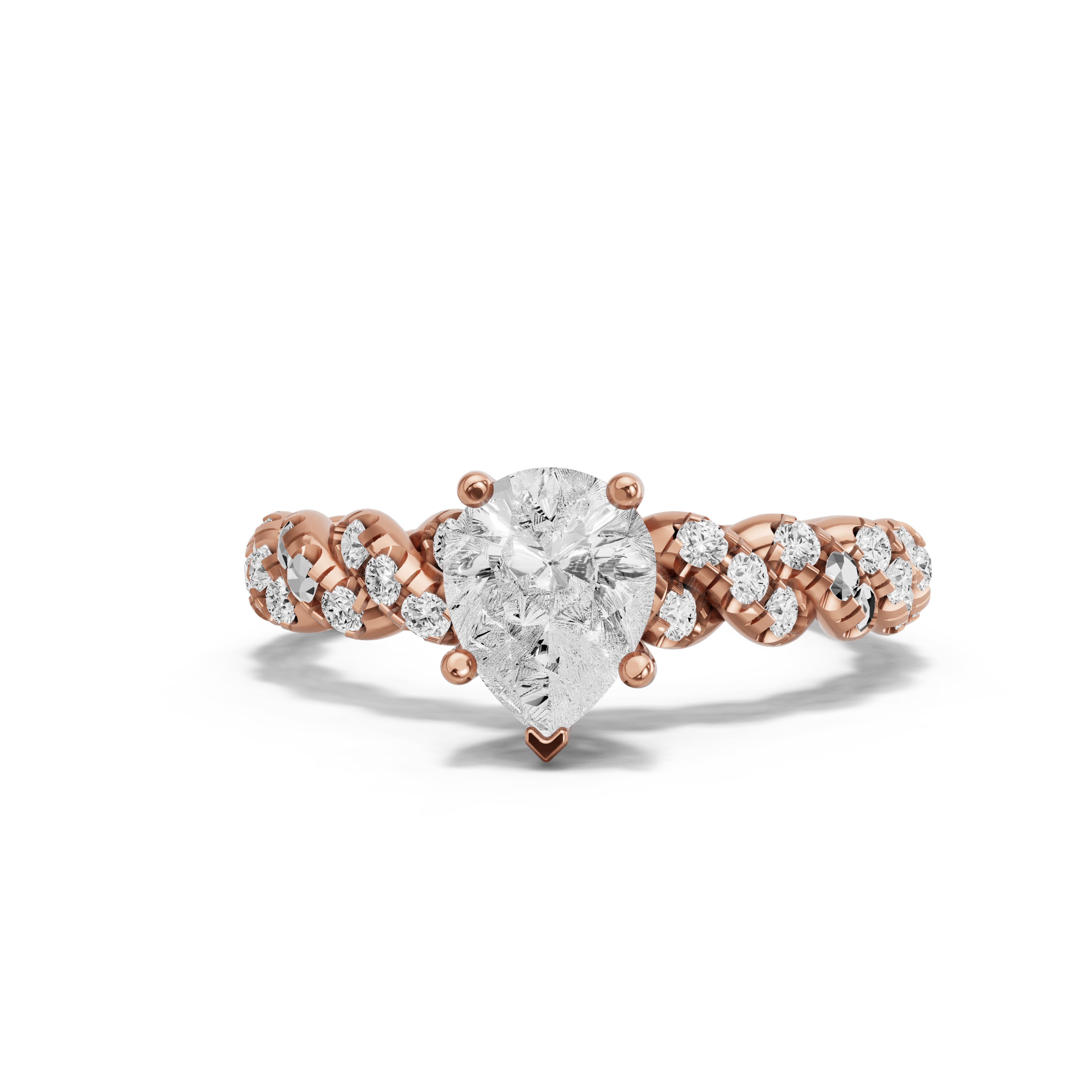 Image for pear-pave-basket-ring-with-twist-pave-band-in-14k-rose-gold
