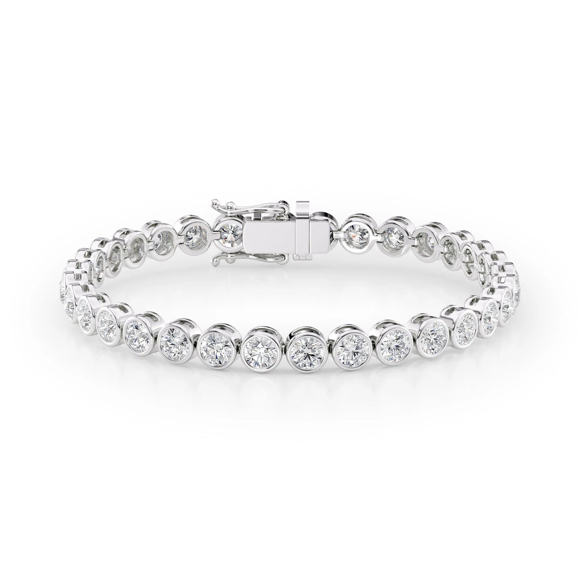 #Color_14k White Gold #Diamond Weight_8.5 Carat