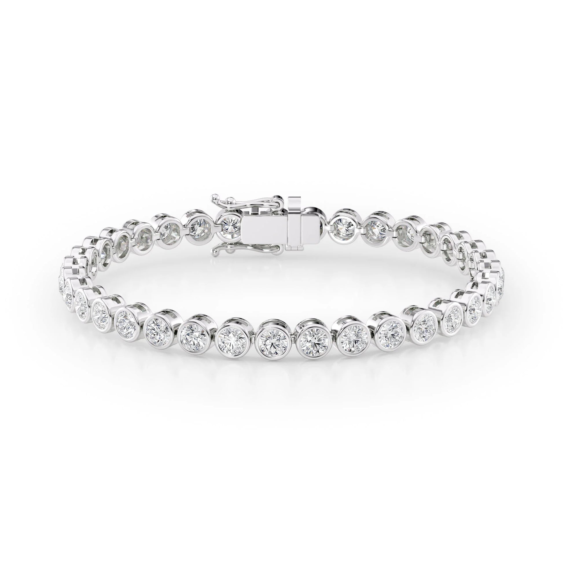 #Color_14k White Gold #Diamond Weight_5.5 Carat