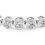 #Color_14k White Gold #Diamond Weight_8.5 Carat