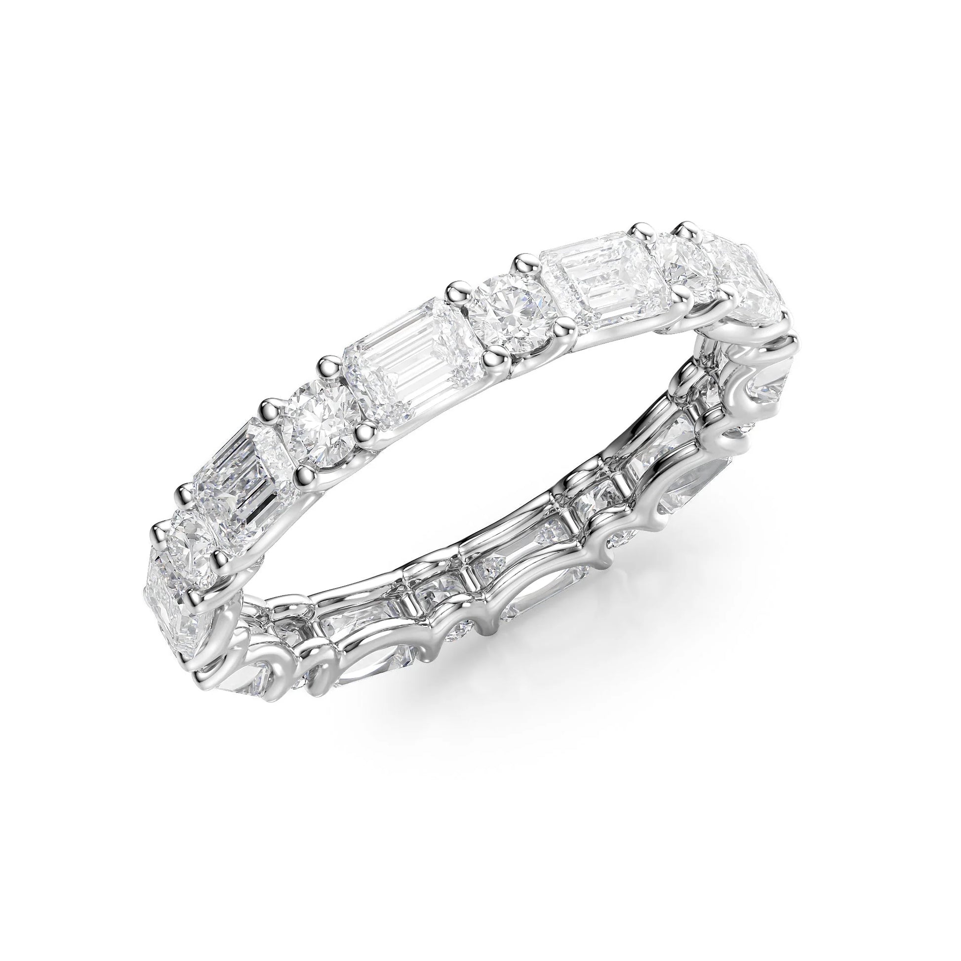 #Color_White Gold_3.2tcw