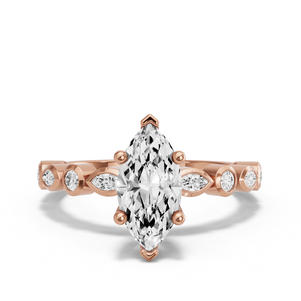 Image for Marquise Surprise diamond Ring with Alternating Marquise band