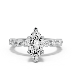 Image for Marquise Surprise diamond Ring with Alternating Marquise band