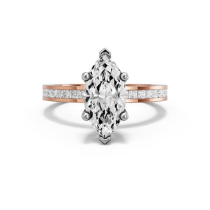 Image for Marquise Surprise diamond Ring with Channel band