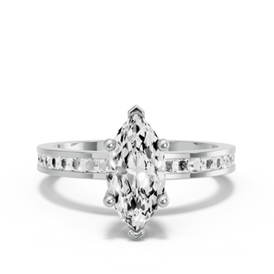 Image for Marquise Surprise diamond Ring with Channel band