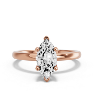 Image for Marquise Surprise diamond Ring with Solitaire band