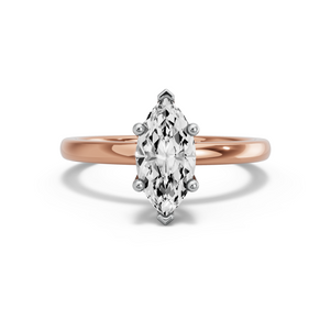 Image for Marquise Surprise diamond Ring with Solitaire band
