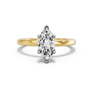Image for Marquise Surprise diamond Ring with Solitaire band