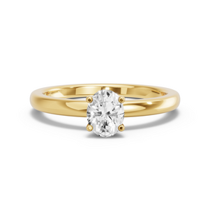 Image for Oval Surprise diamond Ring with Solitaire band