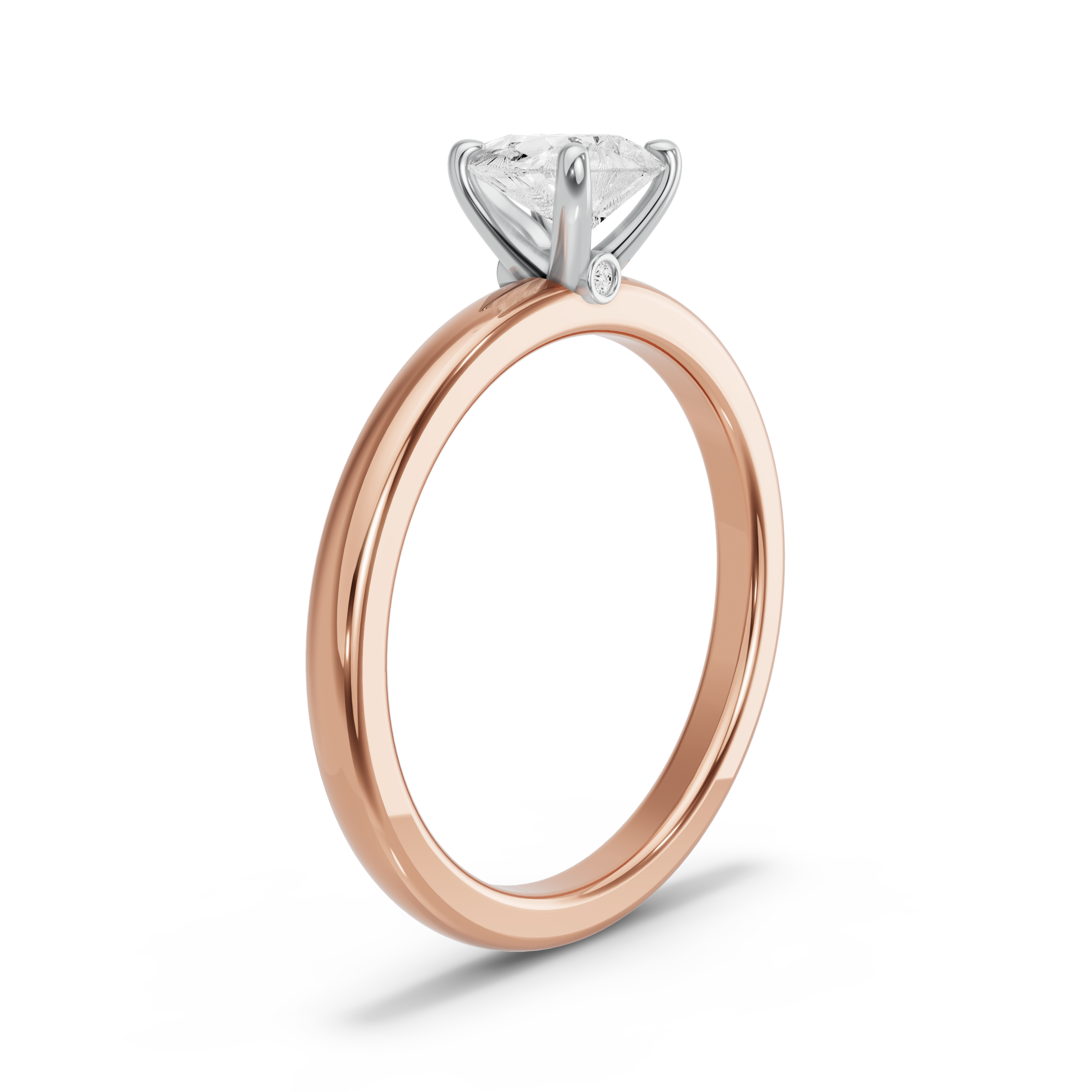 Image for Pear Surprise diamond Ring with Solitaire band