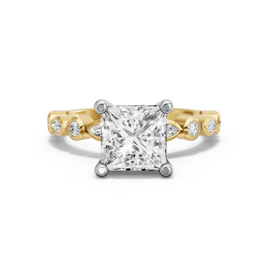Image for Princess Surprise diamond Ring with Alternating Marquise band