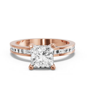 Image for Princess Surprise diamond Ring with Channel band