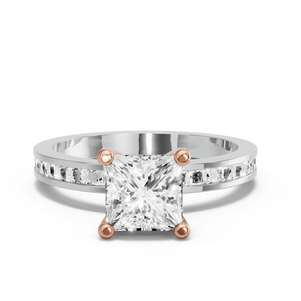 Image for Princess Surprise diamond Ring with Channel band