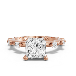 Image for Princess Surprise diamond Ring with Floating Station band