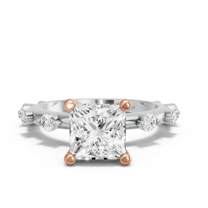 Image for Princess Surprise diamond Ring with Floating Station band