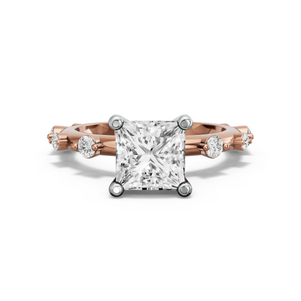 Image for Princess Surprise diamond Ring with Floating Station band