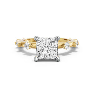 Image for Princess Surprise diamond Ring with Floating Station band