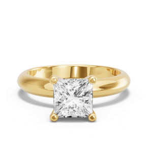 Image for Princess Surprise diamond Ring with Knife Edge Solitaire band