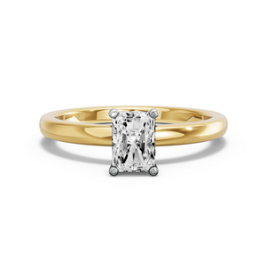 Image for Radiant Surprise diamond Ring with Solitaire band