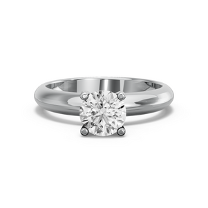 Image for Round Surprise diamond Ring with Knife Edge Solitaire band