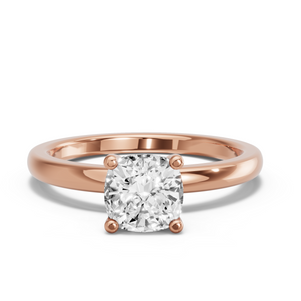 Image for Cushion Surprise diamond Ring with Solitaire band