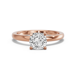 Image for Cushion Surprise diamond Ring with Solitaire band