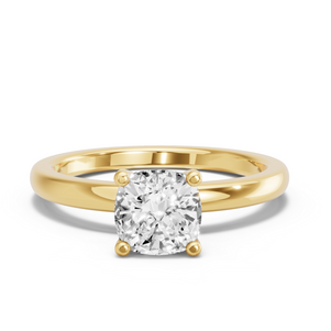 Image for Cushion Surprise diamond Ring with Solitaire band