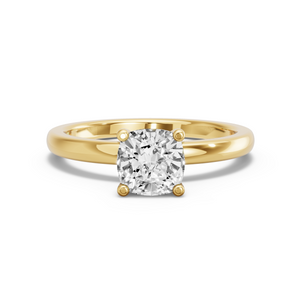Image for Cushion Surprise diamond Ring with Solitaire band