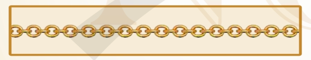 Custom order - 18kt yellow gold chain | 20 inches