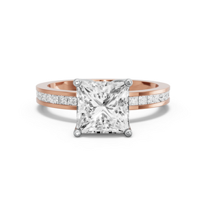 Image for Princess Tulip Basket Ring with Channel band