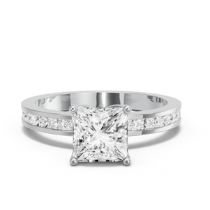 Image for Princess Tulip Basket Ring with Channel band