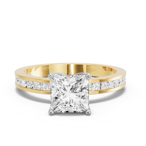 Image for Princess Tulip Basket Ring with Channel band