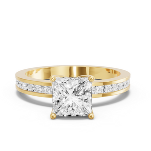 Image for Princess Tulip Basket Ring with Channel band