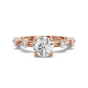 Image for Round Tulip Basket Ring with Floating Station band