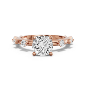 Image for Cushion Tulip Basket Ring with Floating Station band