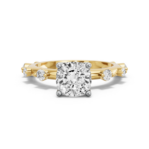Image for Cushion Tulip Basket Ring with Floating Station band