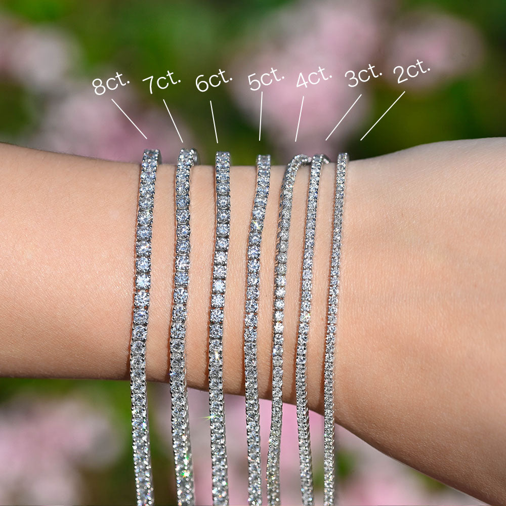 Lab Grown Diamond Tennis Bracelet