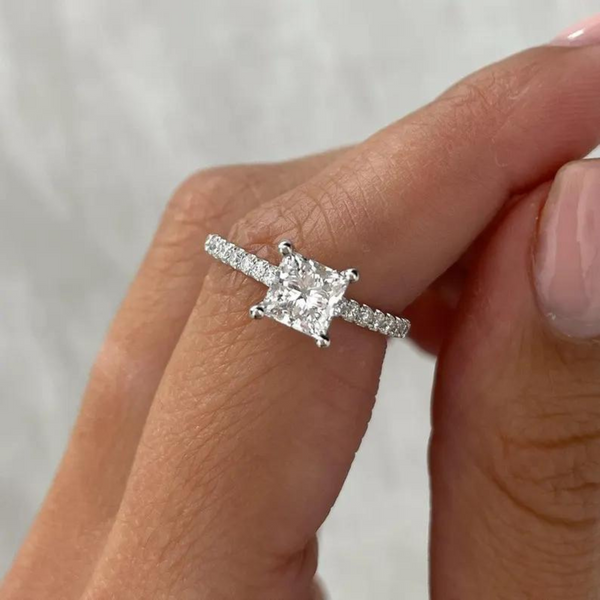 Princess Cut Engagement Rings