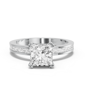 Image for Princess Vintage Basket Ring with Channel band