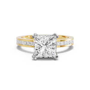 Image for Princess Vintage Basket Ring with Channel band