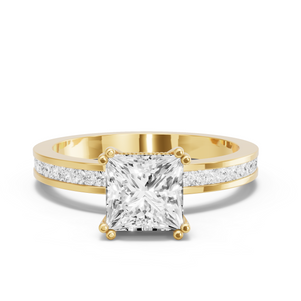 Image for Princess Vintage Basket Ring with Channel band