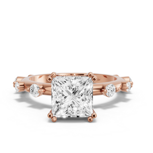 Image for Princess Vintage Basket Ring with Floating Station band